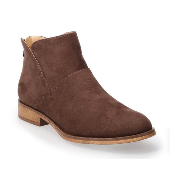 Sonoma Shoes - Sonoma Goods For Life Frannee Women's Sz 8.5/10 Ankle Boots Brown NEW!